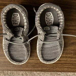 Hey Dude Kids Gray Shoes
